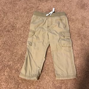 Carter's cargo khaki's