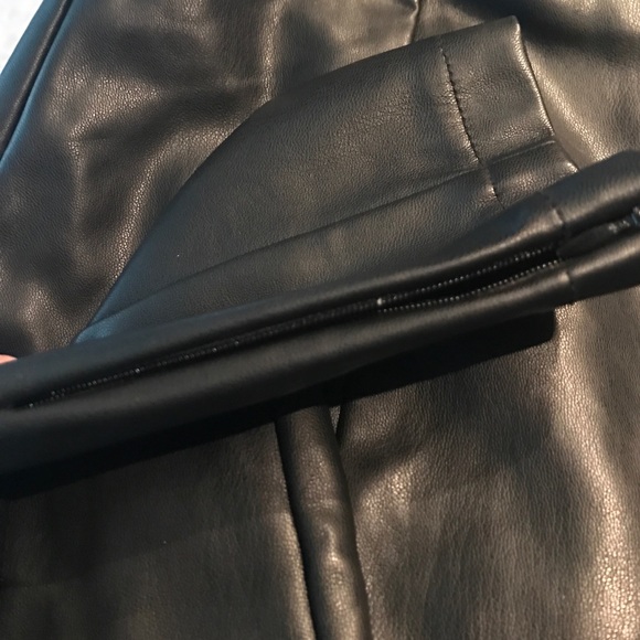 Top Shop high wasted leather pants - Picture 5 of 5