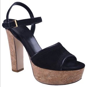 Gucci Charlotte Black Sandals
