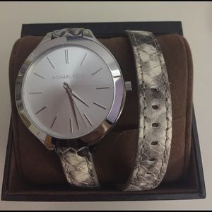 Brand new, double wrap around, Michael Kors watch.