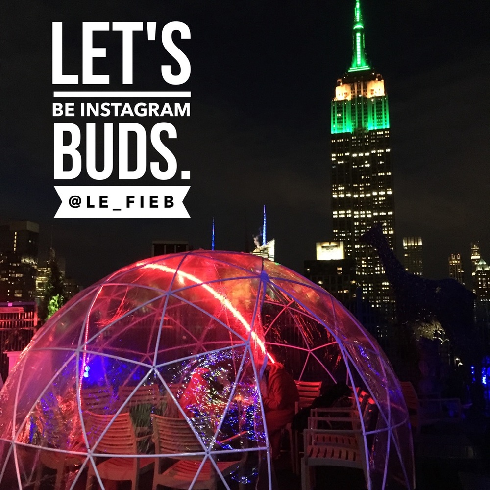 Let's be Instagram buds!