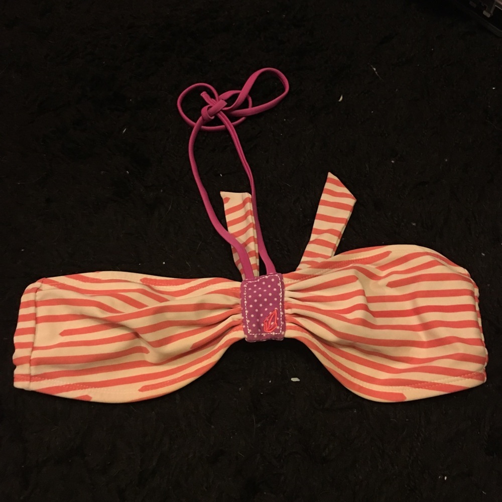 Volcom halter bikini top