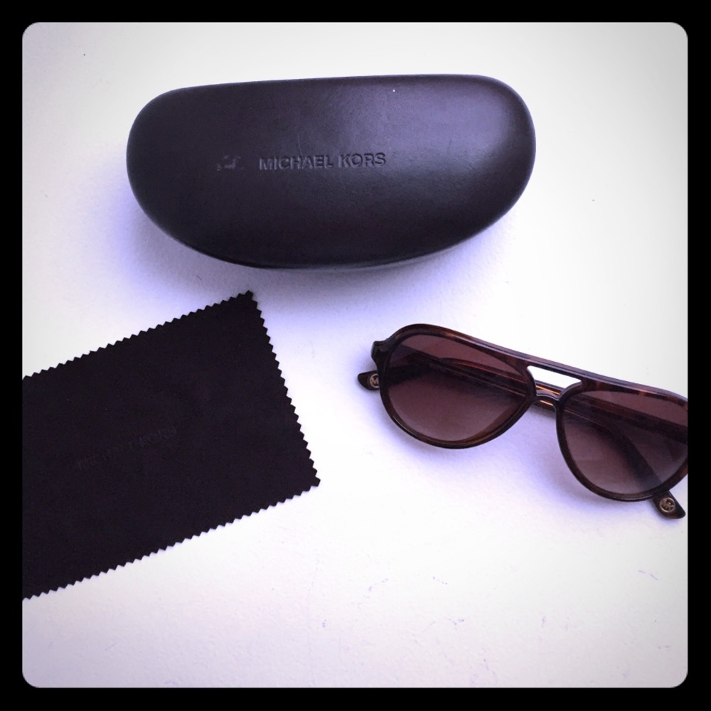 Michael Kors Tortoise Shell Aviators