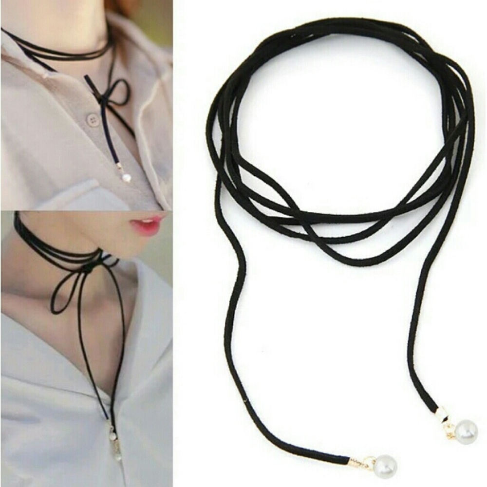 Pearl Drop Choker CHIC & Elegant - Picture 1 of 3