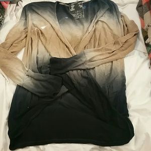 Young Fabulous and Broke wrap top