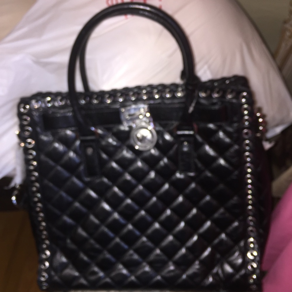 Michael Kors Hamilton quilt handbag