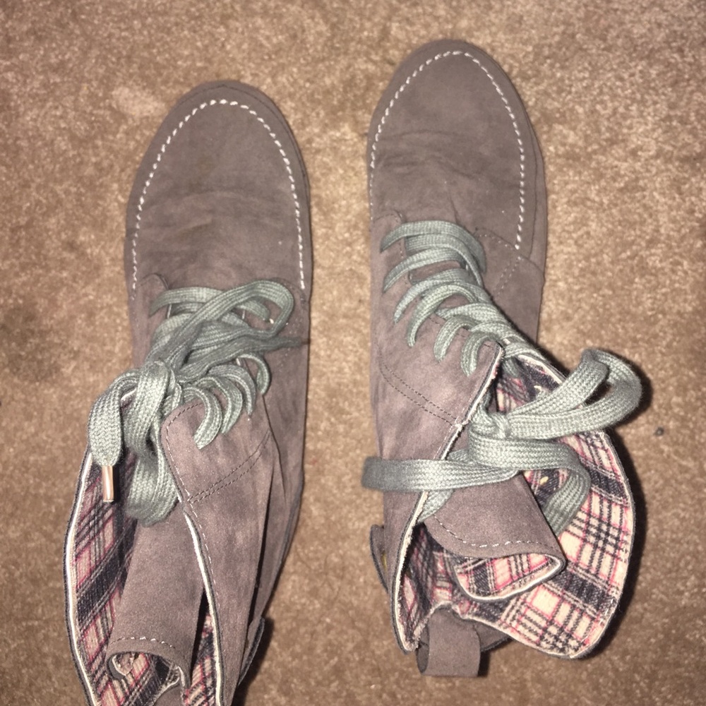 Grey Boots