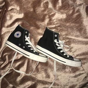 black high top converse