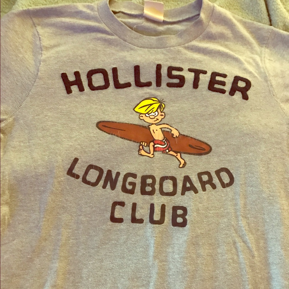 Cute & Gently loved Hollister Tee❤️