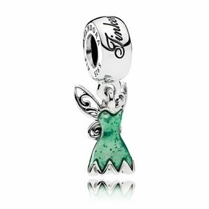 Pandora Disney,Tinker Bell Dress Dangle Charm