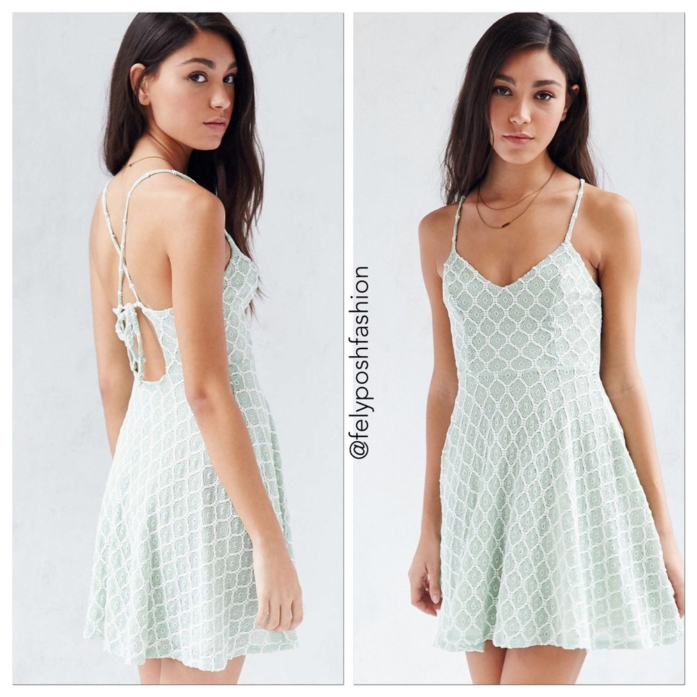 kimchi blue skater dress Kimchi Blue Valerina Strappy-Back Skater Dress