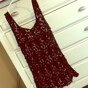 Black knit dress or beach coverup	! Very sexy!