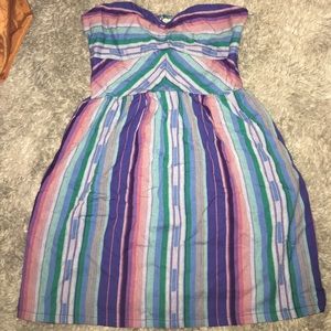 Roxy strapless dress