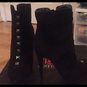 Studded Never Worn Booties