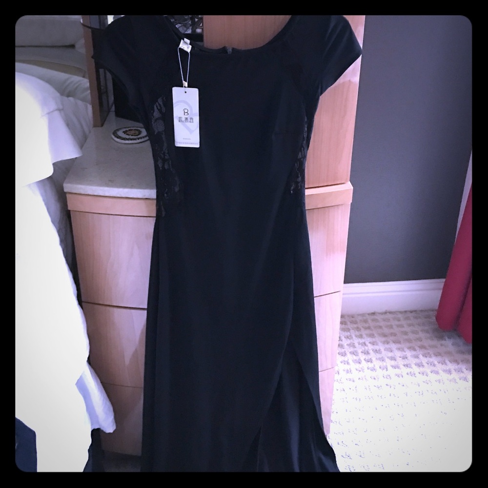 Black Slender Sexy Dress