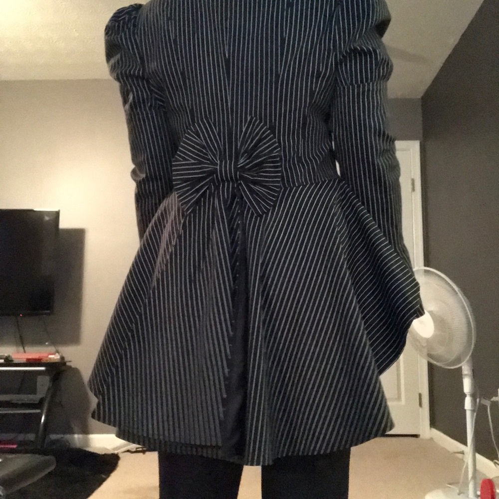 GOTHIC, VICTORIAN, BEETLEJUICE-INSPIRED JACKET