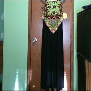 New with Tags Maxi Spaghetti strap dress