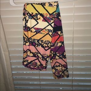 Os floral lularoe leggings