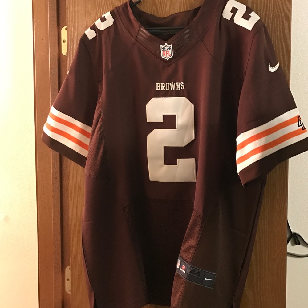 Johnny Manziel Cleveland Browns rookie jersey