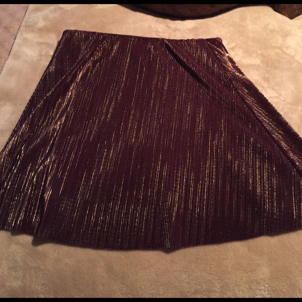 BCBG Generation Holiday Skirt Size M