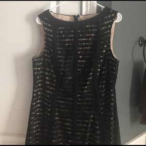 Black cocktail dress