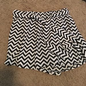 Chevron shorts