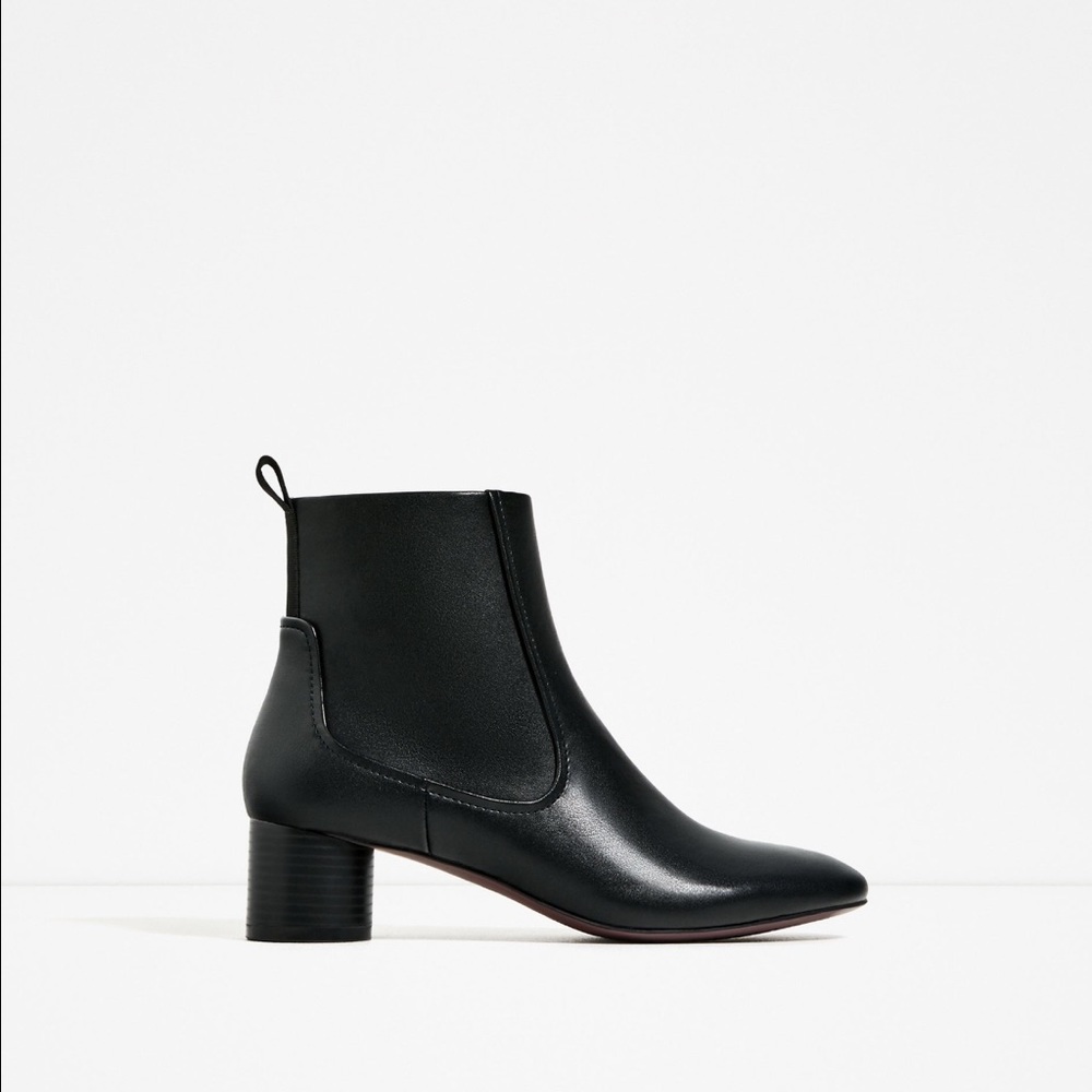 ZARA ankle booties