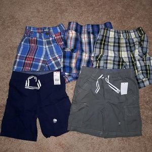 5 Pair 3t Boys Shorts