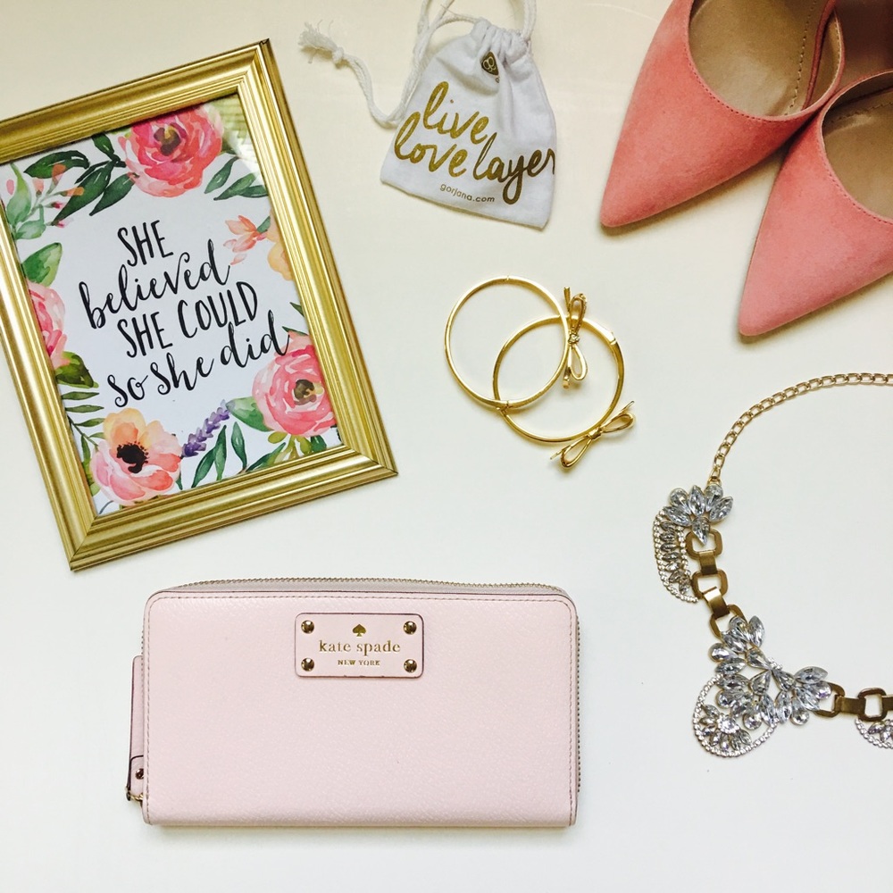 KATE SPADE WELLESLEY NEDA ZIP AROUND WALLET