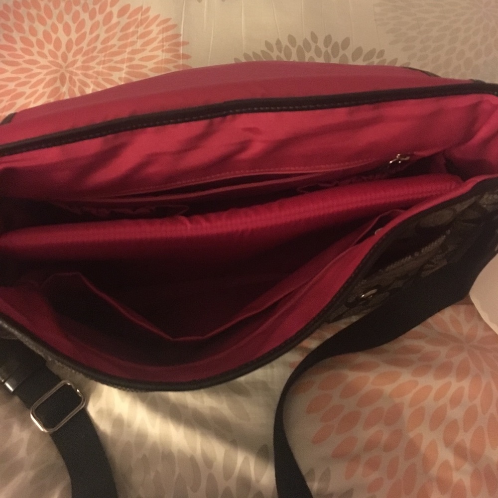 Coach Media Bag . Lots of storage. Used once. - Picture 3 of 4