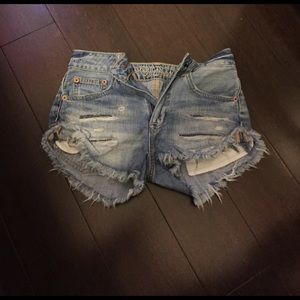 Jean shorts