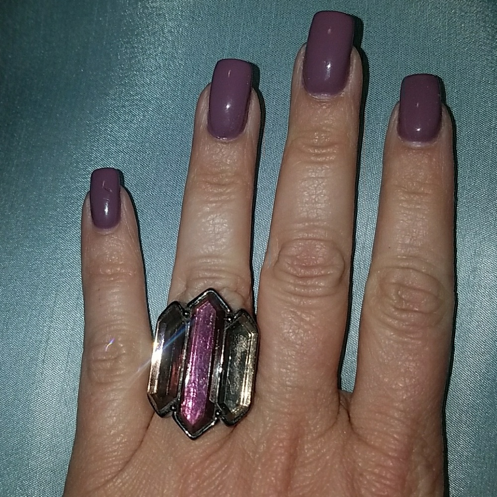 Purple ring size 7