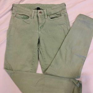 Gap mint green jeans