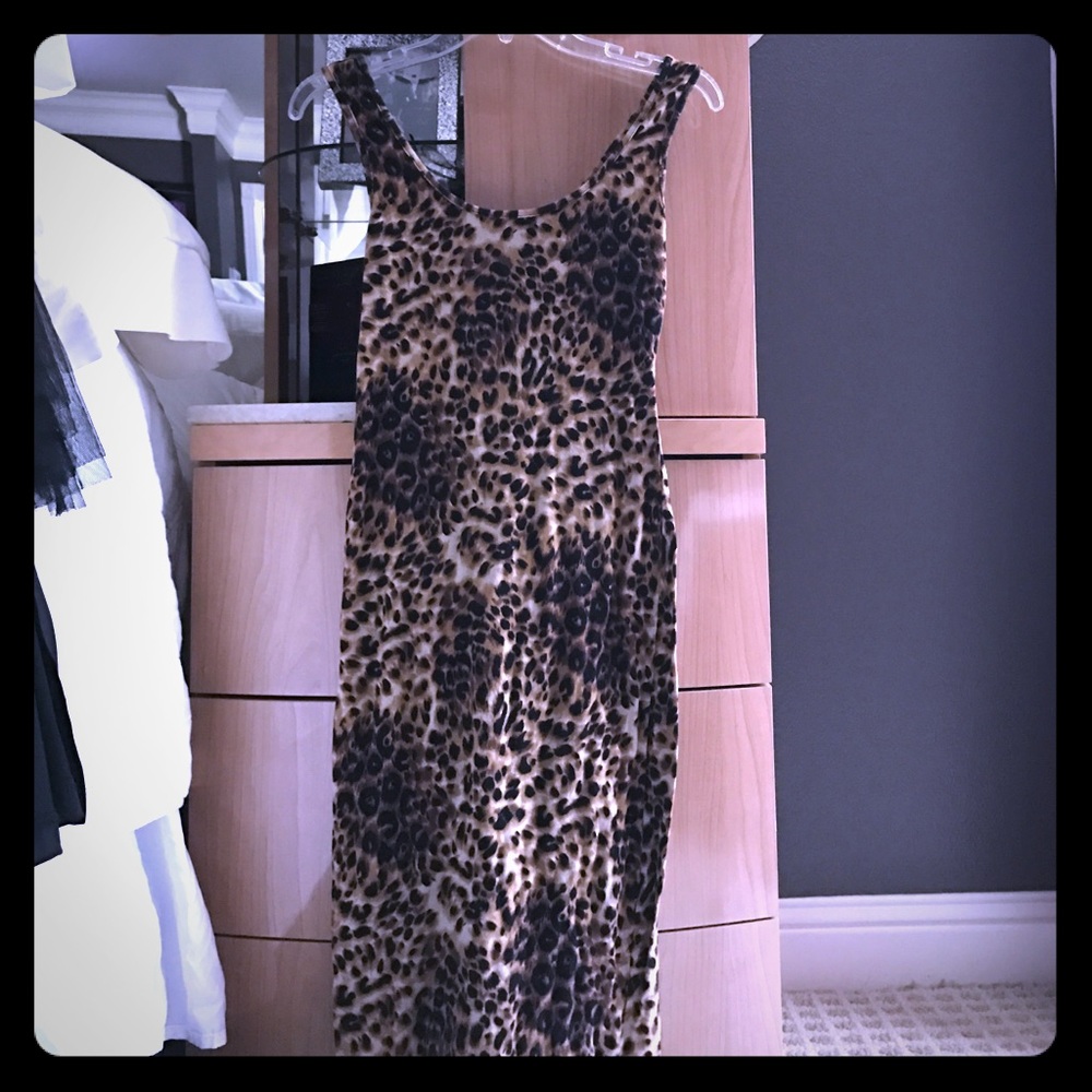 Cheetah Print Dress