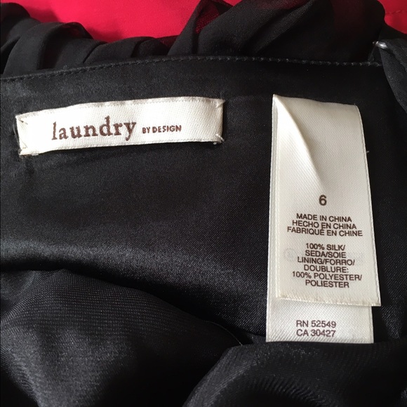 Laundry By Design Black Dress size 6 - Picture 6 of 7
