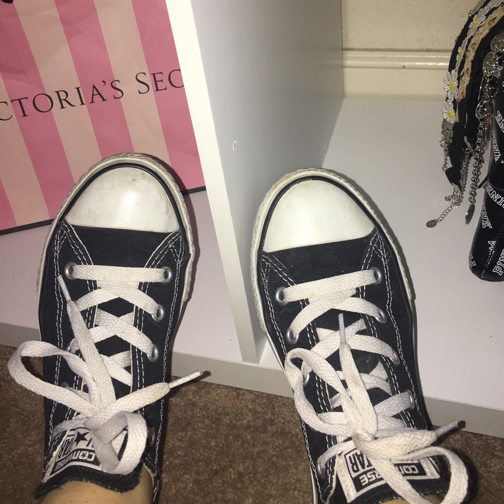 Black & White Converse