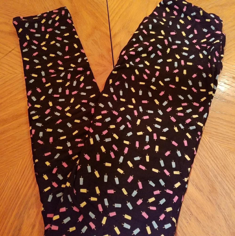 Lularoe OS brand new popsicle leggings