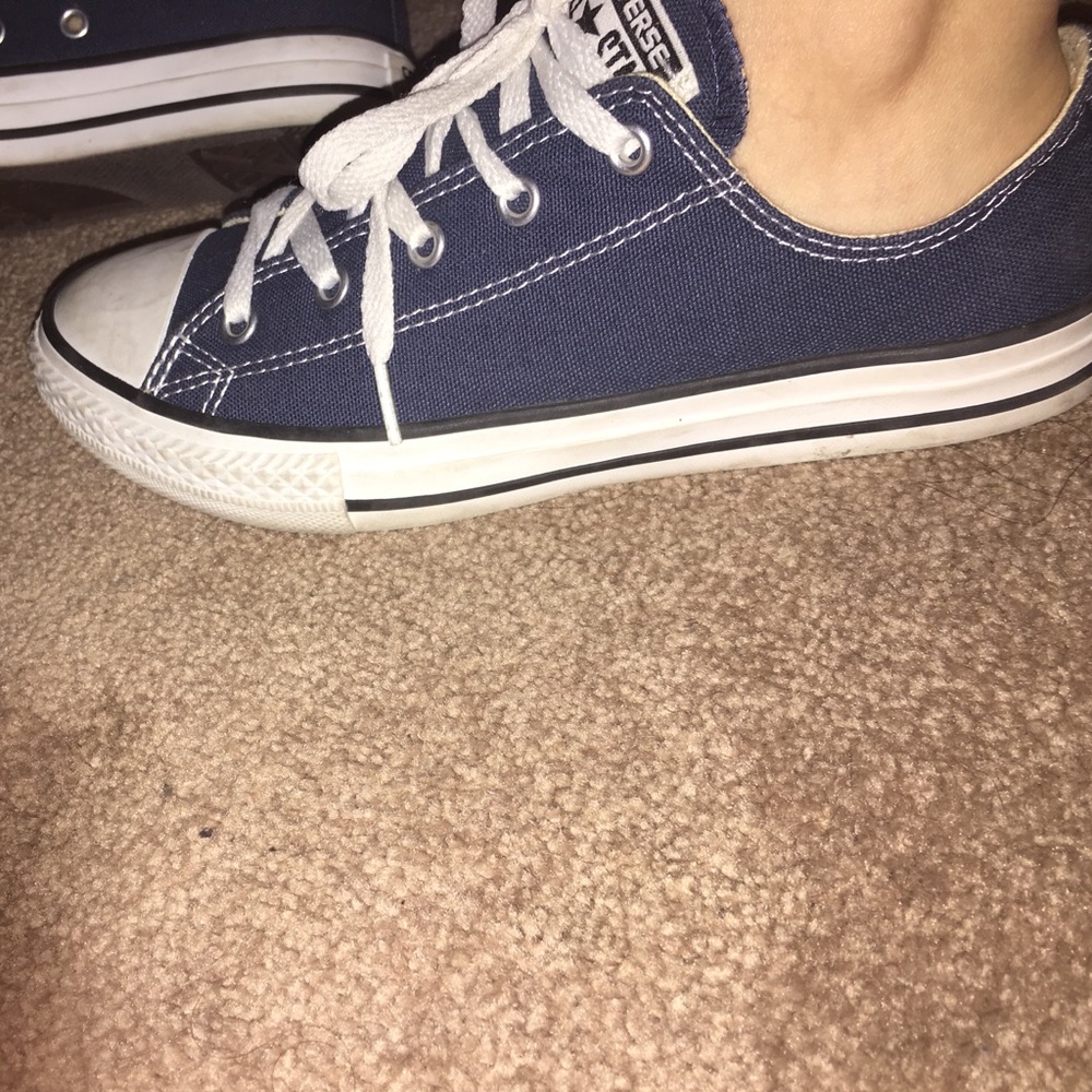 Blue Converse - Picture 3 of 4
