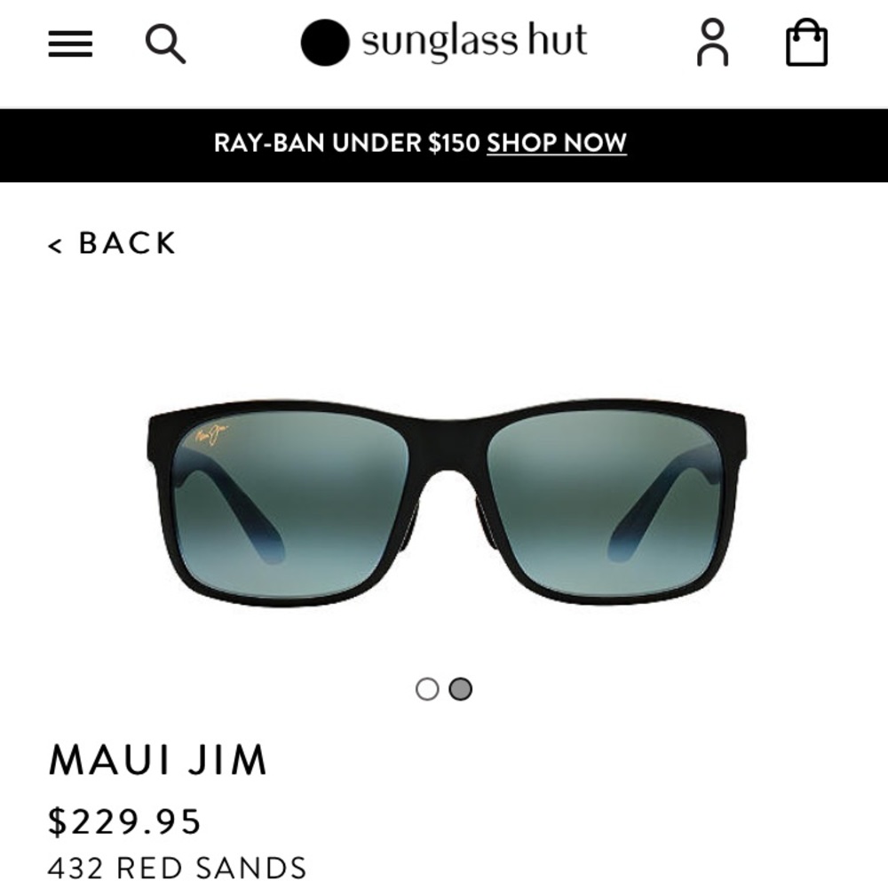 Maui Jim Red Sands Sunglasses NWT