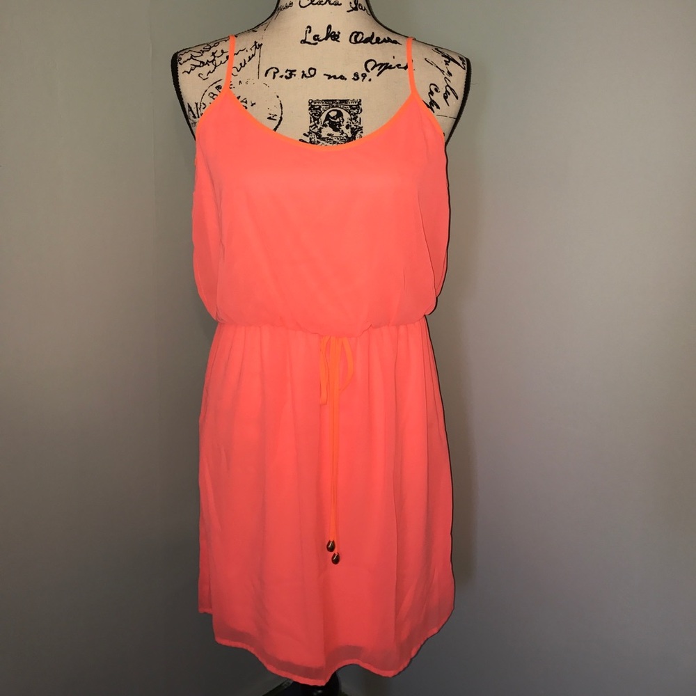 🆕 Neon Pink Summer Dress