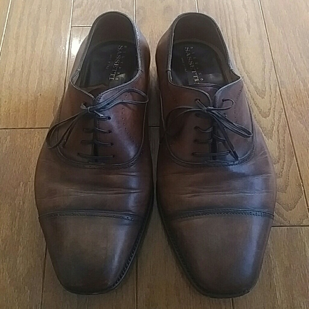 Italian leather sole shoes