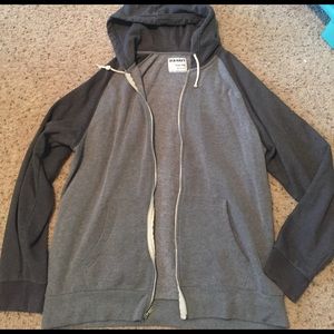 Men's hoodie zip up jacket