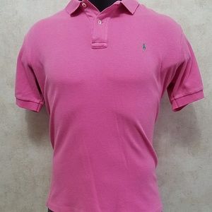 Ralph Lauren Pink Polo Mens Large