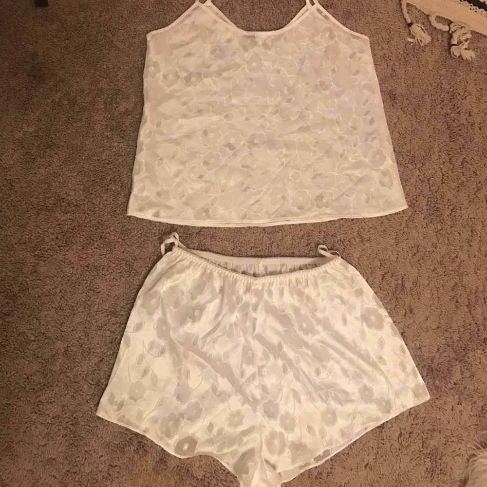 Sheer Vintage Pajama Set