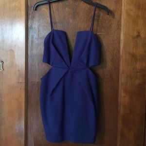 Blue Cutout Tobi Dress