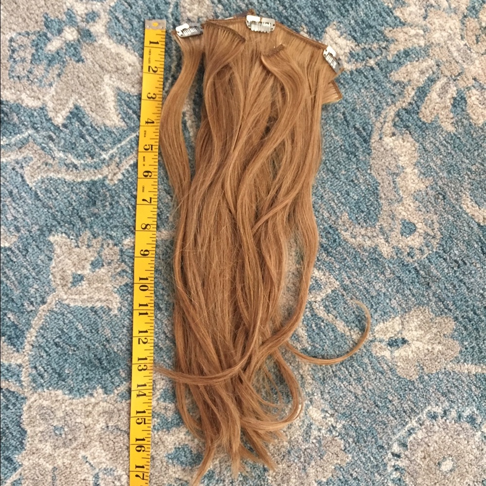 Dirty Blonde human hair extensions