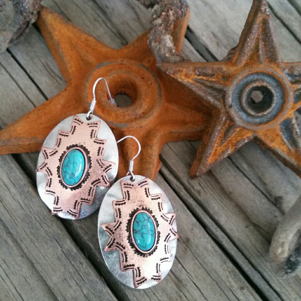 Earrings with a Western Flare NWOT