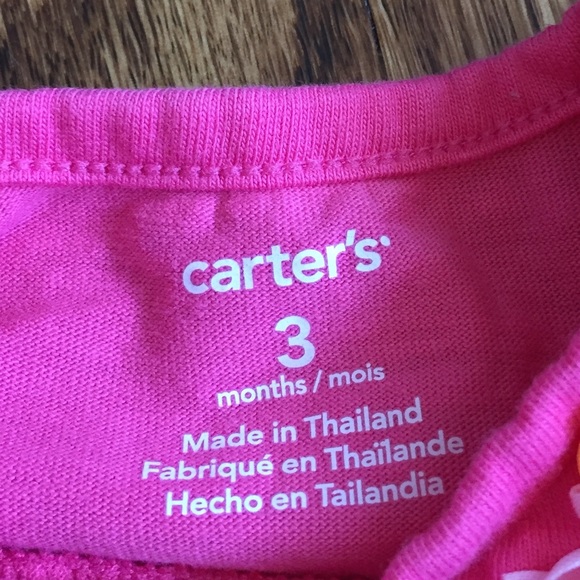 Pink/Orange Carter's Set - Picture 2 of 2