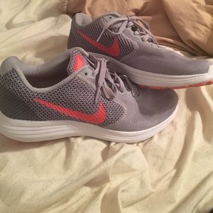 Nike shoes. Worn once