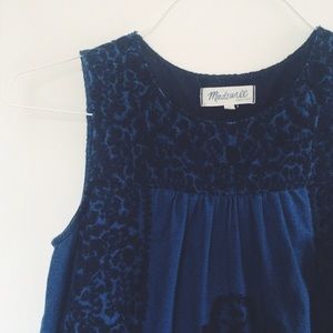 Madewell Mercado Shift Dress in After Dusk